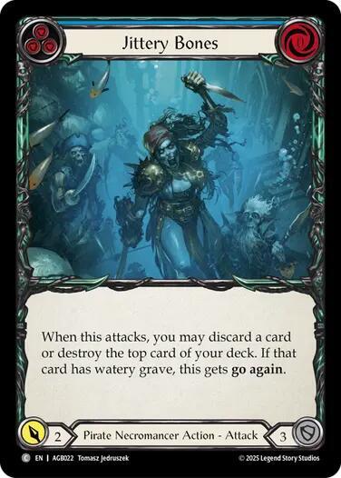 Jittery Bones (Blue)