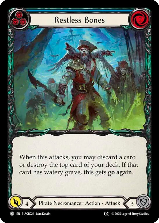 Restless Bones (Blue) (CC Tag)